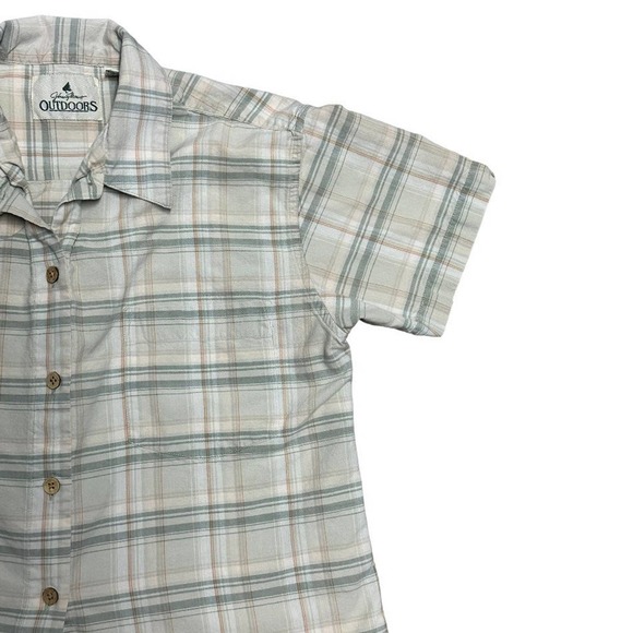 Vintage Plaid Buttoned Shirt Size M - Picture 2 of 3